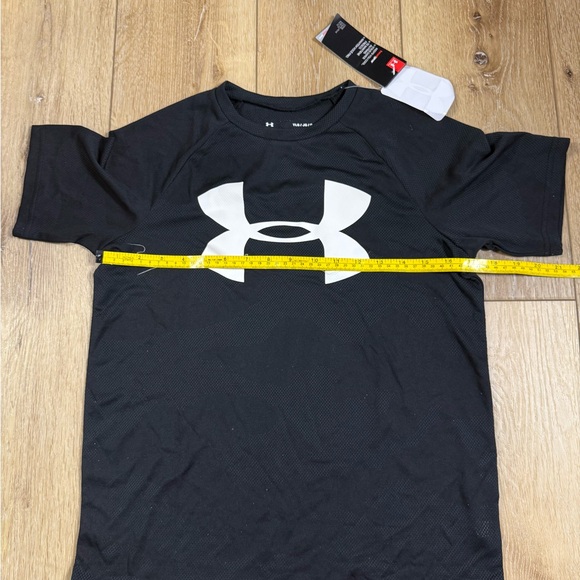 Under Armour Heatgear Loose Short Sleeve Shirt Youth Large Black - Picture 5 of 8